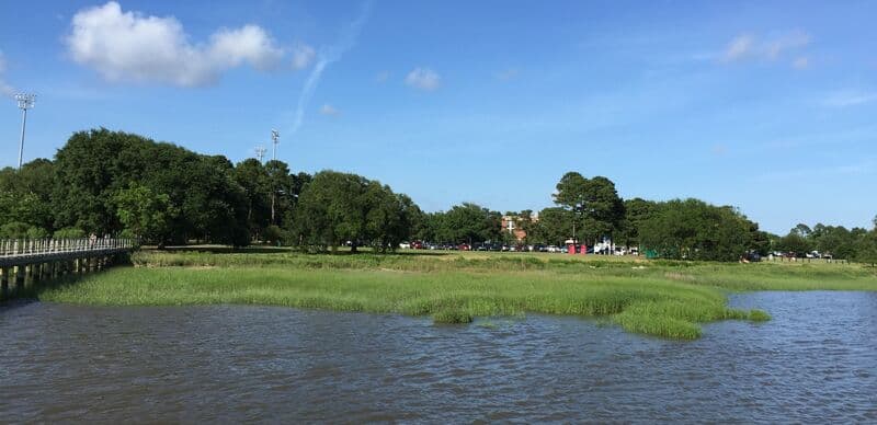 Brittlebank Park in Peninsula, Charleston