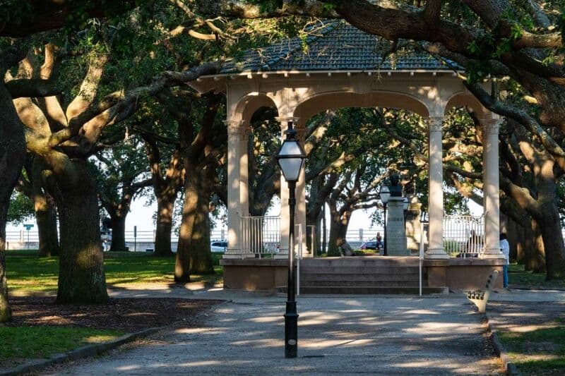 White Point Garden in Peninsula, Charleston