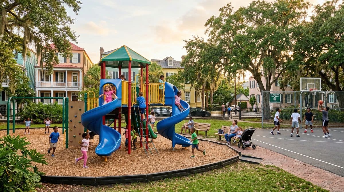 Mitchell Playground on the Charleston Peninsula